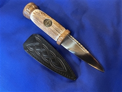 Stag Antler & Malt Whisky Cask Oak  Sgian Dubh