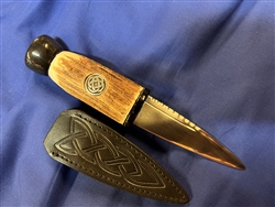 Stag Antler &  Black Horn  Sgian Dubh