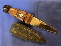 Rosewood & Horn  Sgian Dubh